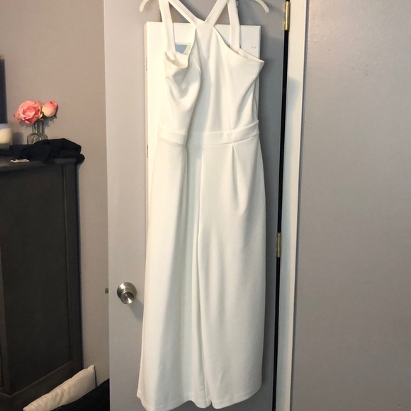 ny&co white jumpsuit